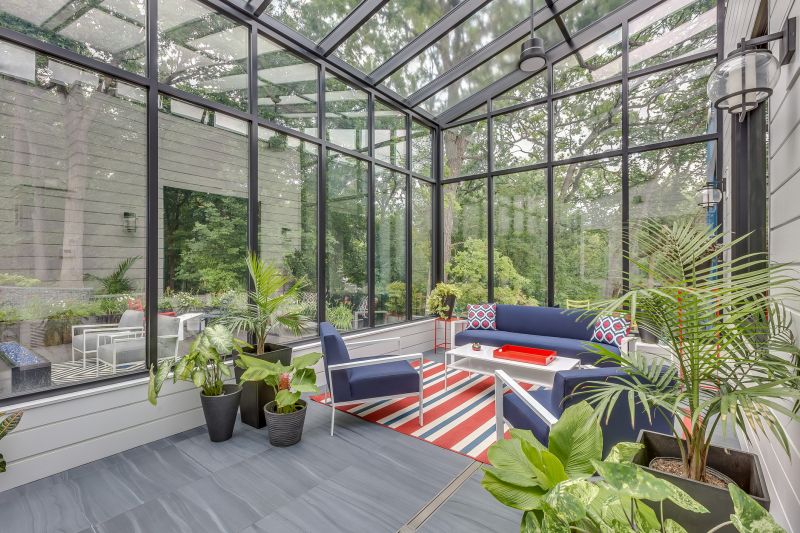 Glass Sunroom Extension